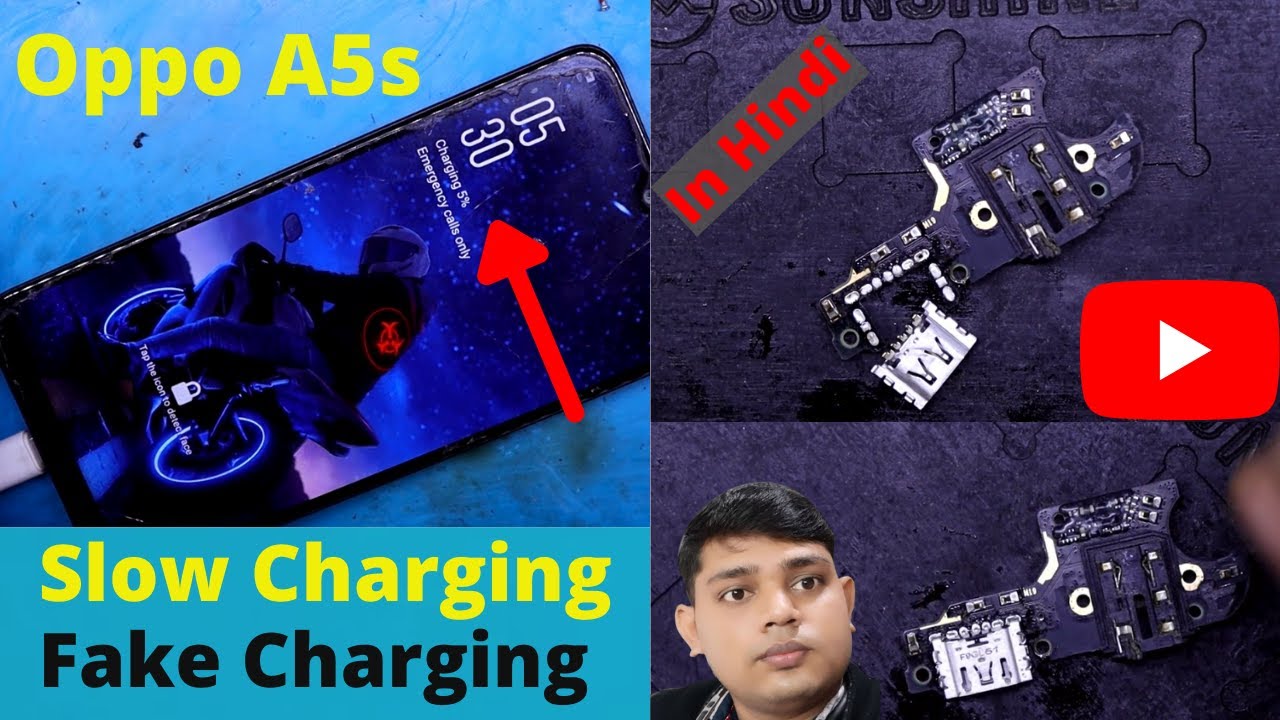 Oppo A5s Slow Charging Problem Solution Oppo A5s Not Charging 