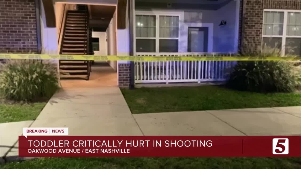 Two-year-old critically injured in shooting at apartment complex - YouTube