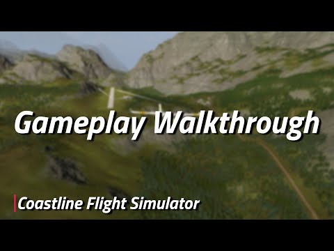Coastline Flight Simulator - Gameplay Walkthrough [1440p]