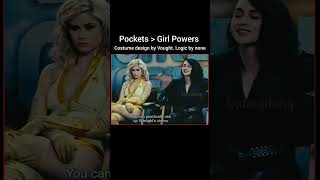Pockets or Girl Powers.... Costume design by Vought. Logic by none #theboys #voughtinternational