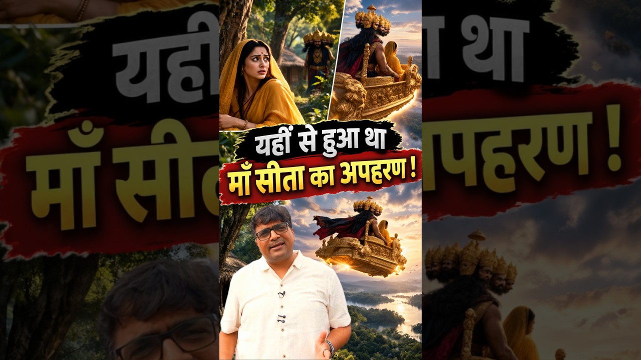 यहीं से हुआ था माँ सीता का अपहरण ! #shorts #matasita #panchvati #ankitavasthisir