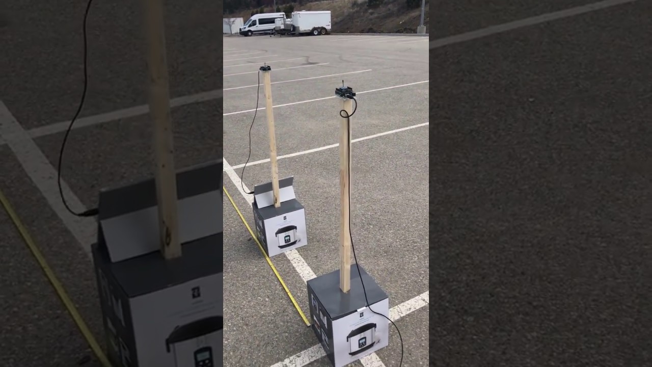 Distance Measurement using Radio Frequency Signal (ZigBee) YouTube
