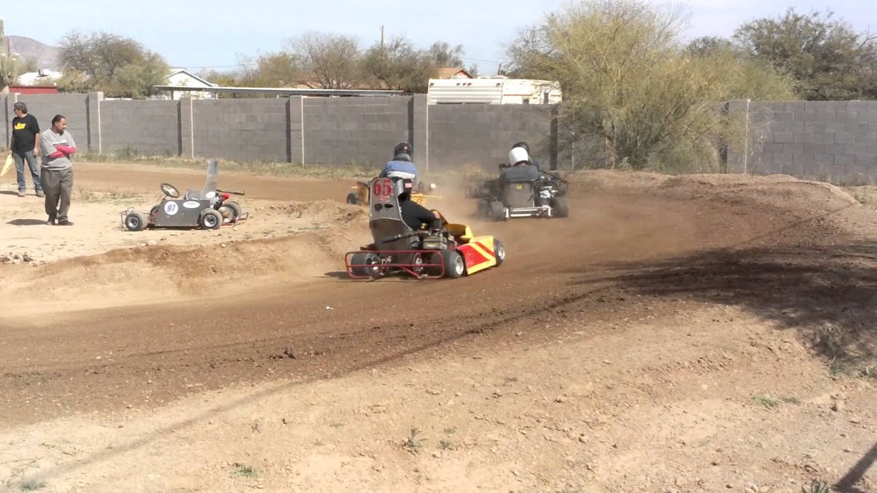Go kart dirt track racing at Kingston Speedway. YouTube
