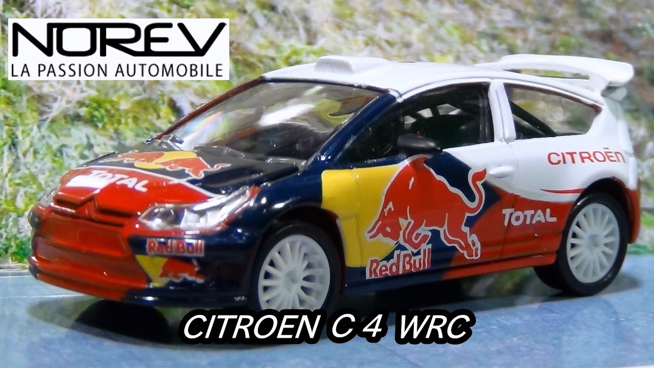NOREV CITROËN C4 WRC 1/43 ミニカー NOREV CITROEN C4 WRC - YouTube