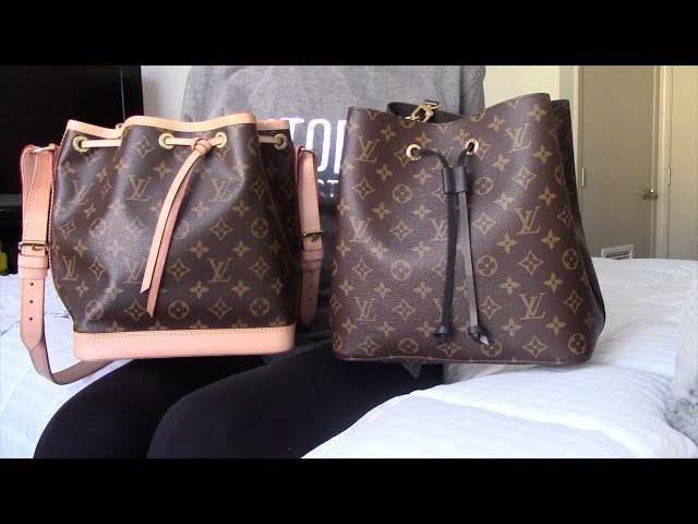 LOUIS VUITTON NEONOE MM & BB COMPARISON! WFIMB AND GIVEAWAY TIME 