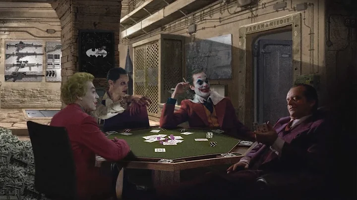 JOKERS ASSEMBEL - | Joaquin Phoenix | Jared Leto | Heath Ledger | Jack Nicholson | Cesar Romero