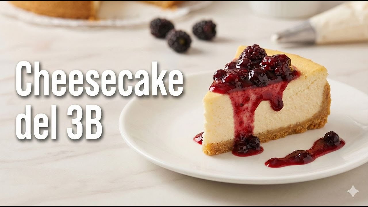 Cheesecake con productos del 3B 🧀🍰 | Económico, cremoso y delicioso