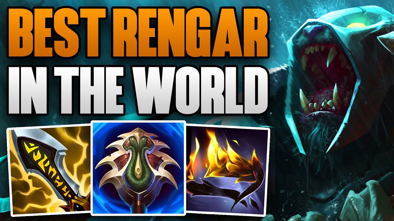 BEST RENGAR IN THE WORLD CARRIES HIS TEAM! | CHALLENGER RENGAR JUNGLE ...