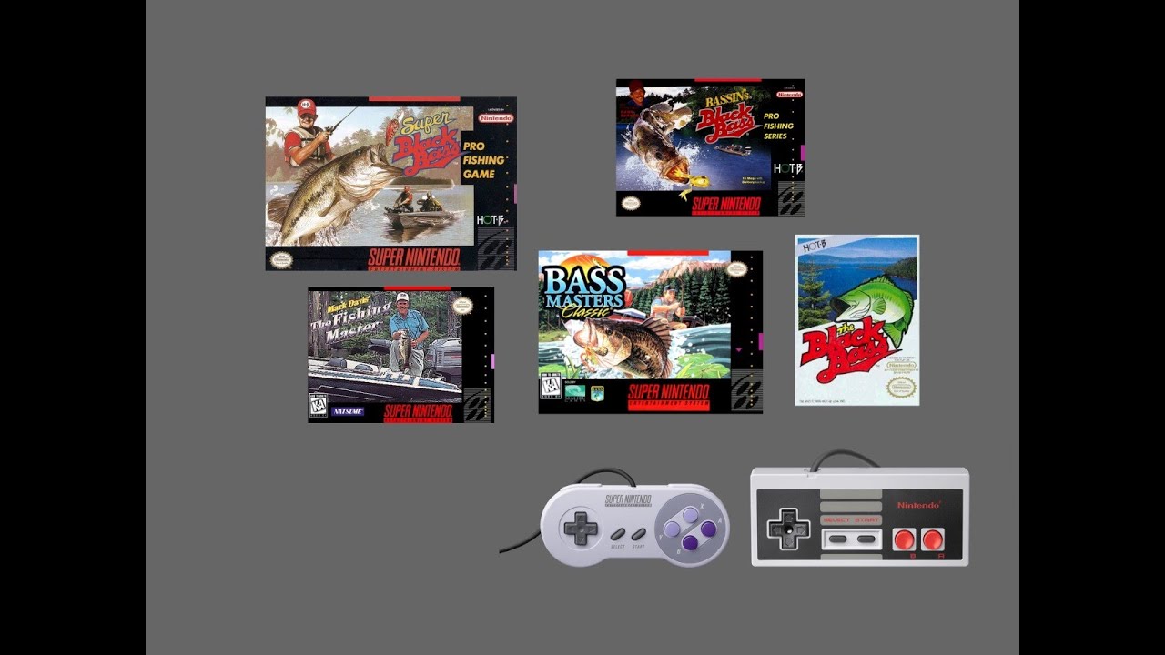 Nintendo Fishing games Nes/Snes YouTube