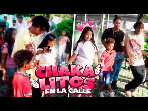 TILIN Y ANGI HACEN EL TREND DE CHAKALITOS EN LA CALLE 😱 EL QUE LO HAGA GANA!