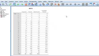 VIDEO 1 BASIC DESCRIPTIVE STATISTICS MEAN MOD MEDIAN STANDARD DEVIATION