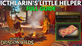 RuneScape Dragon Wilds: Icthlarin's Little Helper Guide! (Unlock Carpet Mount)
