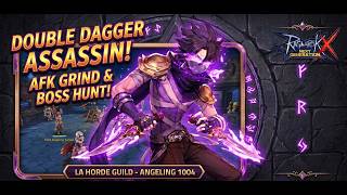 🔴 Live [ROXEU]: F2P Double Dagger Assassin | Boss Hunt, Daily Mission and AFK Grind