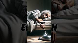 Einstein's Weird Sleeping Habit 🧐?