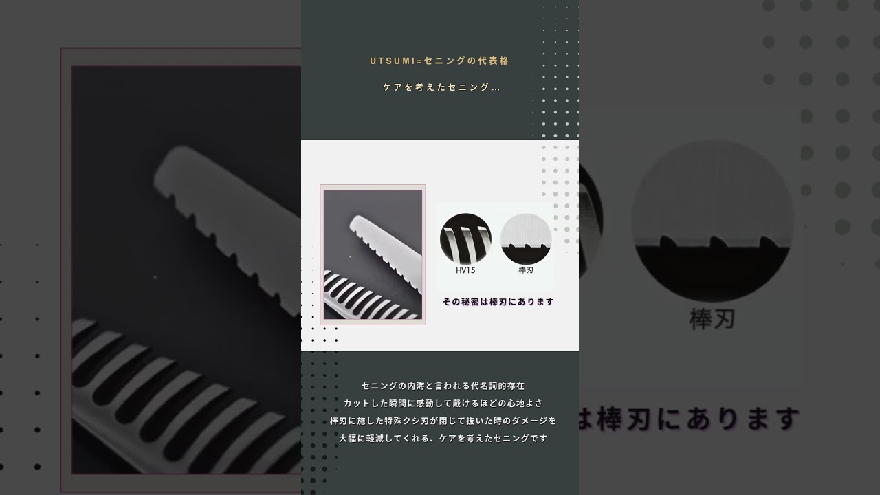 内海 HV-15 (UTSUMI U&U) ハサミ屋はやし