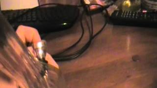 Homemade bong with new diffused downstem