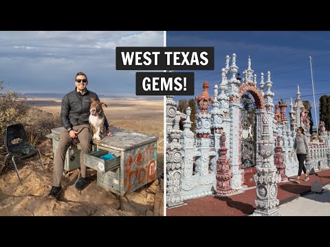 Road trip through WEST TEXAS (Alpine, Fort Davis, & El Paso) | Our journey to Alaska BEGINS!