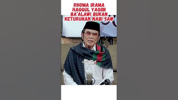 Rhoma Irama Haqqul Yaqin bahwa Ba