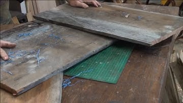 Dressing timber from rough sawn for maximum results for a Project. Part 1 of 2