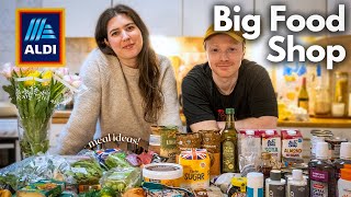 Aldi Vegan Grocery Haul - (First shop for our new home)