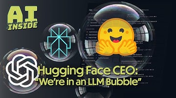 Hugging Face CEO Calls It An LLM Bubble Not AI