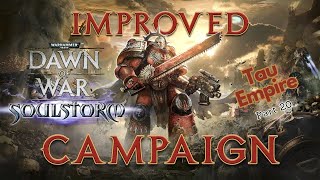 DoW: Soulstorm | Tau Empire Campaign | Hard Difficulty | Part 20: Parmenian Heath map