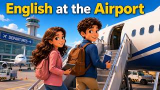 Airport English for Beginners | Slow English Speaking Practice