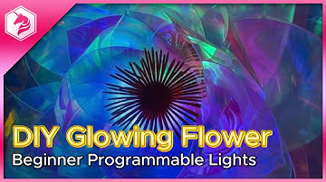 Glowing Lotus Flower - Easy Beginner Circuit Playground Express Project with MakeCode #adafruit