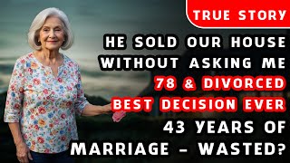 A true story about this 78-year-old grandma - story of late blooming and freedom