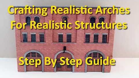 Inkscape How To Make A Brick Arch For Model Windows And Doors