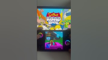 Simpsons Road Rage On RG cube #viralvideo #viralshorts #retrogaming