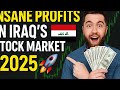 📊💵 Iraq’s Stock Market BOOM in 2025! 🇮🇶 | Secrets of Successful Investors Revealed 🔥📈