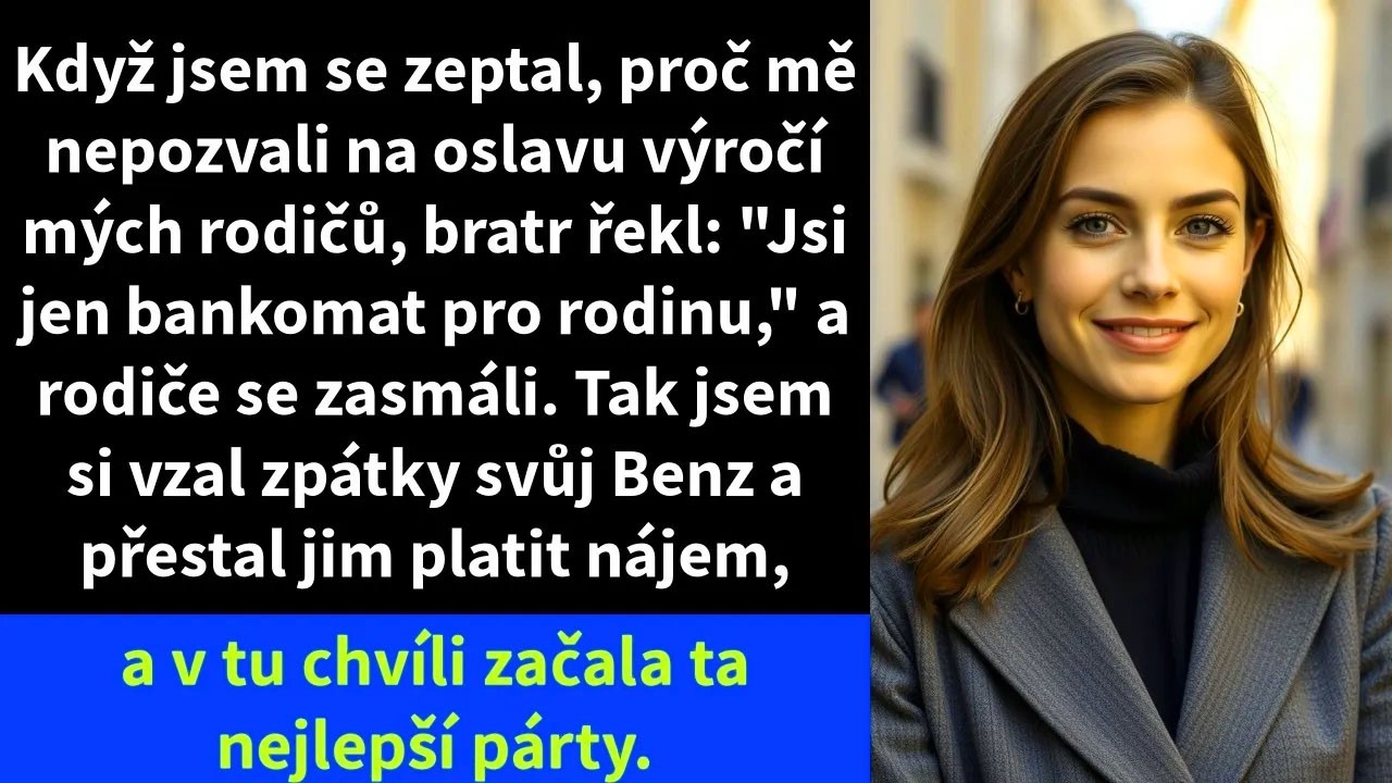 Byl klidný páteční večer, pár dní před mými třicetinami. Ležela jsem na pohovce a otevřela YouTube. V doporučených videích se objevila oslava 25. výročí svatby mých rodičů. Živý přenos z mého...