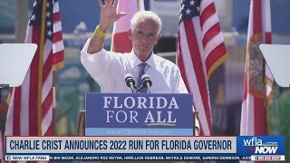 Rep. Charlie Crist announces he's running for governor again