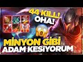 ÖLÜMSÜZ YAPAN BUİLD !! MİNYON GİBİ ADAM KESİYORUM 44 KİLL YASUO !! | Ogün Demirci