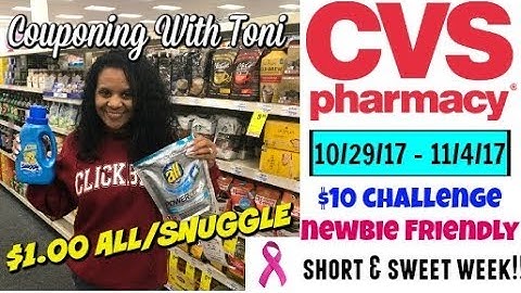 CVS $10 CHALLENGE 10/29/17 | 100% BEGINNER FRIENDLY + EASY