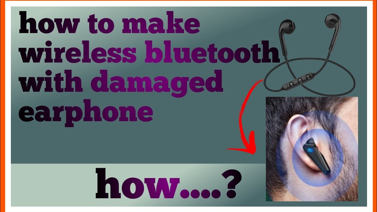 How To Repair Earphone | Bluetooth not working | Bluetooth Problem ...