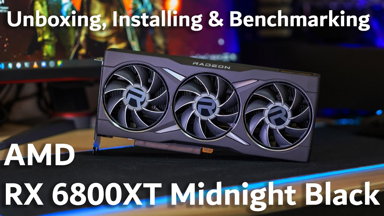 AMD Outs Radeon RX 6800 XT Midnight Black Edition—Already Out of Stock