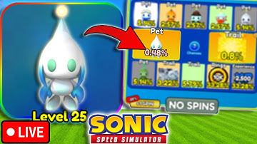 Can I Get A Fused LIGHT CHAOS CHAO? LIVE! (Sonic Speed Simulator)