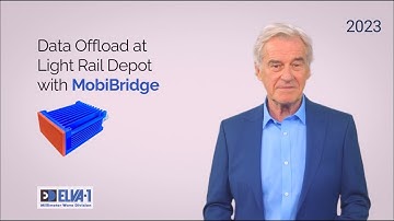 10 Gigabit Data Offloading at Light Rail Depot with MobiBridge in 2023