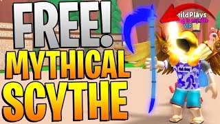 FREE MYTHICAL SCYTHE IN ROBLOX MINING SIMULATOR! *Giveaway!* screenshot 5