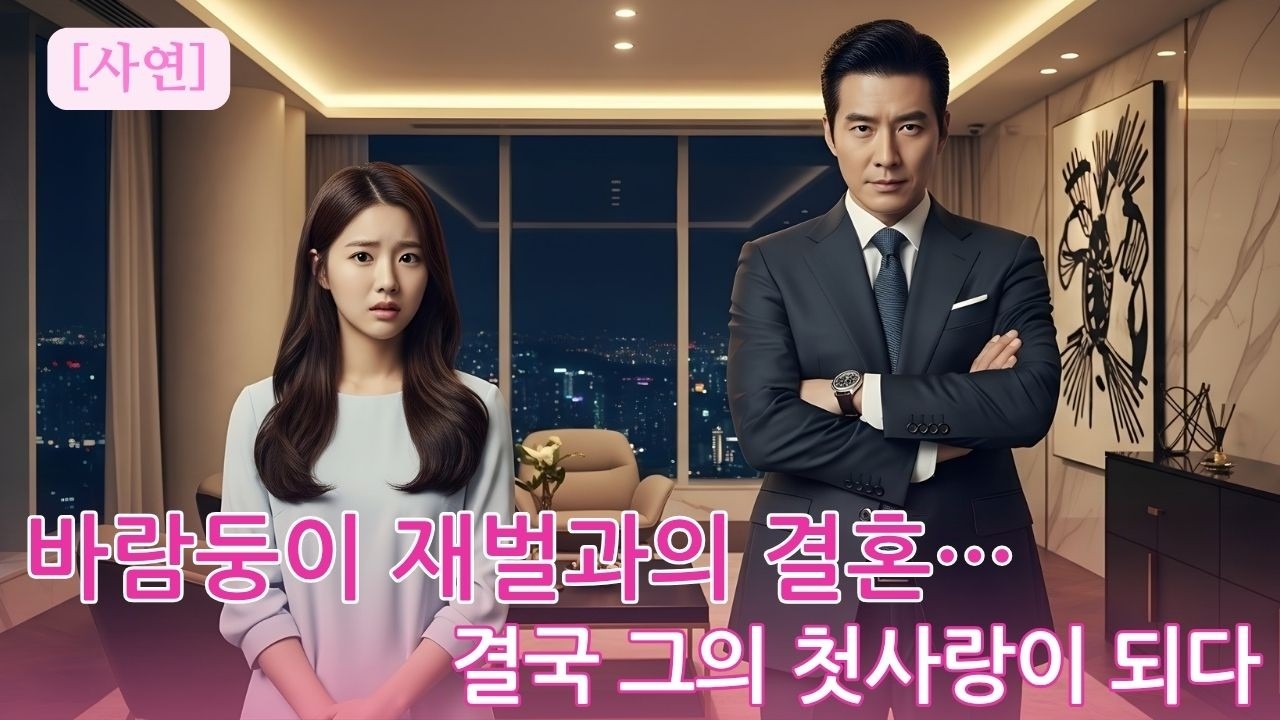 [사연] 악명 높은 바람둥이 재벌 CEO와의 결혼… 평범한 그녀가 그의 첫 진짜 사랑이 되다