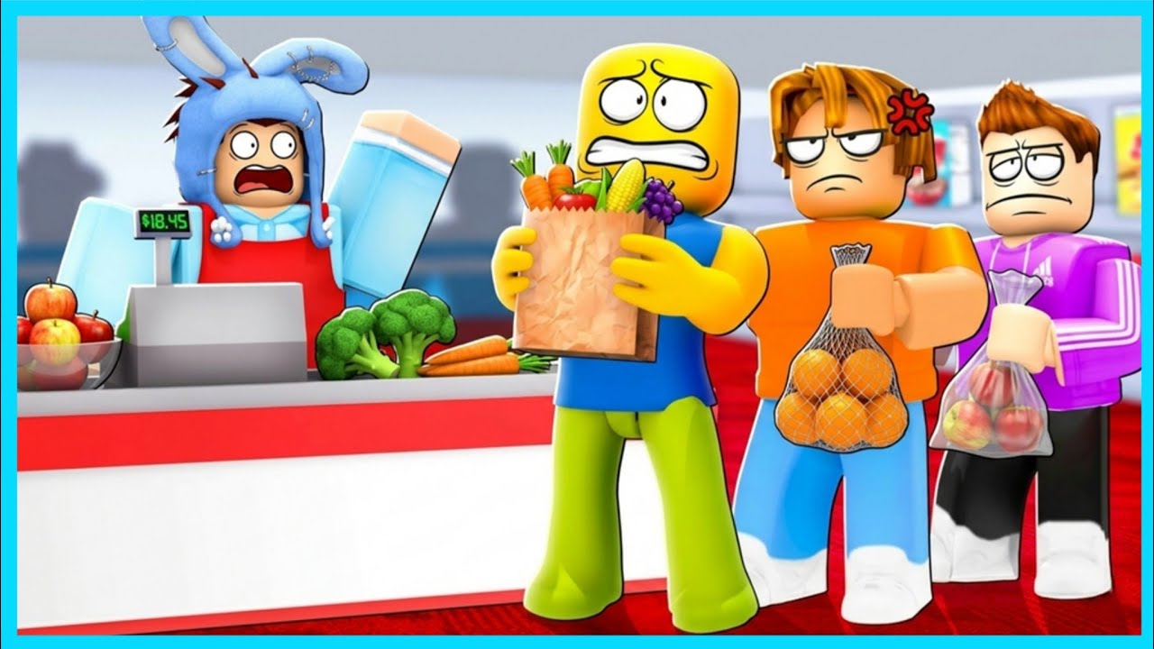 MIPAN & ZUZUZU Buka Pasar Untuk Jualan Buah Dan Sayuran! ROBLOX