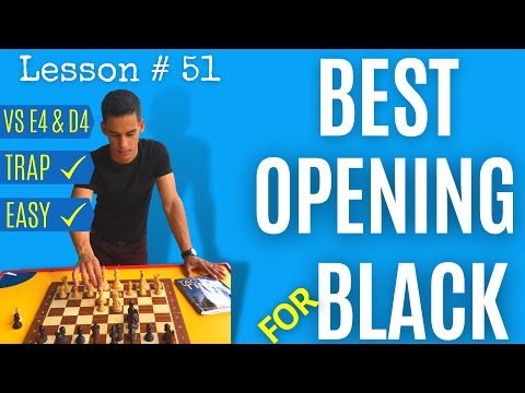 Chess lesson # 51: Best Opening for Black | Chess openings the right way | The Czech Pirc Defense