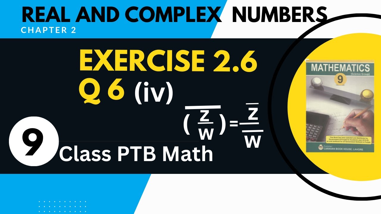 9th Class Math Chapter 2 Exercise 2.6 Q6 (iv)|| Chapter 2 Real and ...