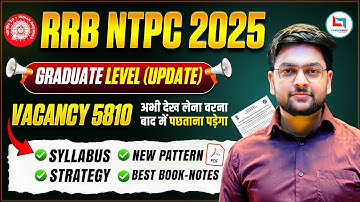 🔥 RRB NTPC Notification 2025 | 5810 Vacancy | Full Syllabus & Strategy by Jeet Rana Sir