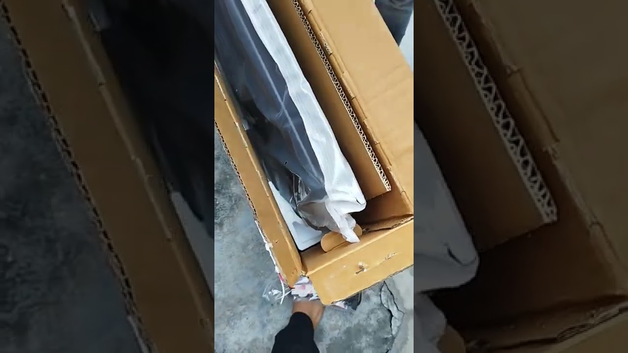 NEW COMPAQ 4k TV 43 INCH UNBOXING