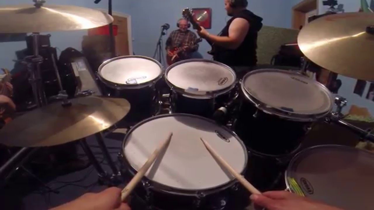 Drum POV of Messing with the kid - Rory Gallagher (Drum cover by UKDrummerDan) 