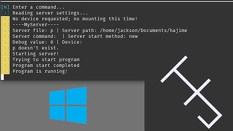 Using Hajime to start your Minecraft server! (Windows Tutorial)