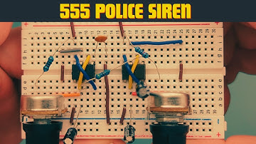 How to Make an Adjustable Police Siren Circuit With 555 Timer